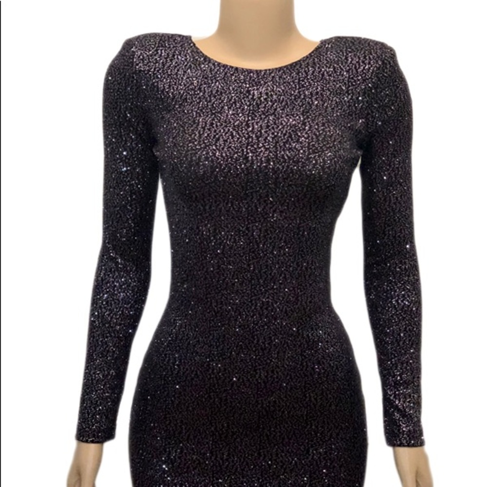 Sequin Backless Show-stopping Dress